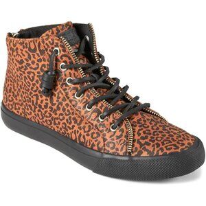 Sperry X Rebecca Minkoff Fashion High Top Sneaker Boot Women's size 7.5M